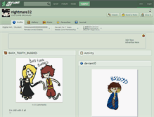 Tablet Screenshot of nightmare32.deviantart.com