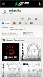 Mobile Screenshot of mikeslikb.deviantart.com