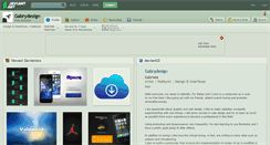 Desktop Screenshot of gabrydesign.deviantart.com