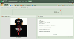 Desktop Screenshot of chacho.deviantart.com