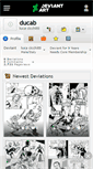 Mobile Screenshot of ducab.deviantart.com