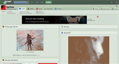 Desktop Screenshot of basiliska.deviantart.com