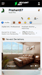 Mobile Screenshot of prashant87.deviantart.com