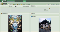 Desktop Screenshot of elftantra.deviantart.com