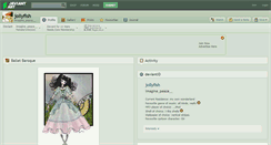 Desktop Screenshot of jollyfish.deviantart.com