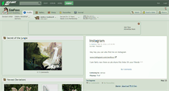 Desktop Screenshot of eosfoxx.deviantart.com