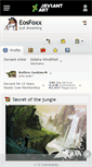 Mobile Screenshot of eosfoxx.deviantart.com