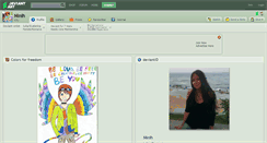 Desktop Screenshot of ninih.deviantart.com