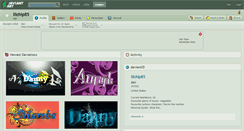 Desktop Screenshot of lilchip85.deviantart.com