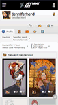 Mobile Screenshot of jenniferherd.deviantart.com
