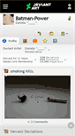 Mobile Screenshot of batman-power.deviantart.com