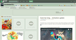 Desktop Screenshot of grandmasterfdc.deviantart.com