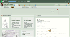 Desktop Screenshot of mistressforxmas.deviantart.com