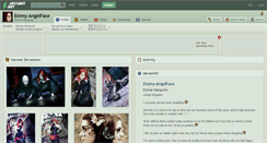 Desktop Screenshot of emmy-angelface.deviantart.com