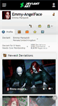 Mobile Screenshot of emmy-angelface.deviantart.com