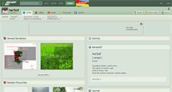Desktop Screenshot of her5elf.deviantart.com