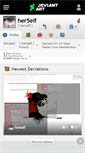 Mobile Screenshot of her5elf.deviantart.com