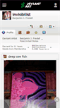 Mobile Screenshot of invisibilist.deviantart.com