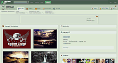 Desktop Screenshot of mx1can.deviantart.com