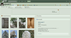Desktop Screenshot of mithrandir77.deviantart.com