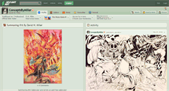 Desktop Screenshot of conceptsbymiller.deviantart.com