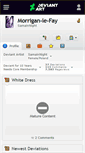 Mobile Screenshot of morrigan-le-fay.deviantart.com
