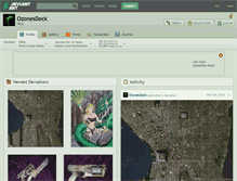 Tablet Screenshot of ozonesdeck.deviantart.com