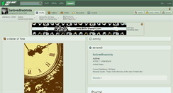 Desktop Screenshot of belovedinsomnia.deviantart.com
