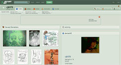 Desktop Screenshot of cjb578.deviantart.com