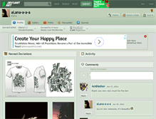 Tablet Screenshot of alana-a-a-a.deviantart.com