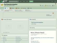 Tablet Screenshot of fancharacteradoption.deviantart.com