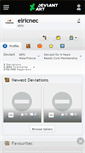 Mobile Screenshot of elricnec.deviantart.com