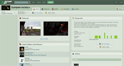 Desktop Screenshot of dystopian-society.deviantart.com