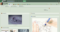 Desktop Screenshot of p-e-umka.deviantart.com