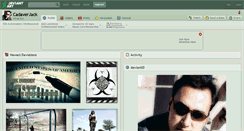 Desktop Screenshot of cadaverjack.deviantart.com