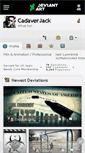 Mobile Screenshot of cadaverjack.deviantart.com
