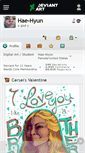 Mobile Screenshot of hae-hyun.deviantart.com