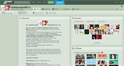 Desktop Screenshot of animeloversonly.deviantart.com