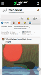Mobile Screenshot of flien-deval.deviantart.com