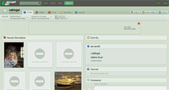 Desktop Screenshot of cablegal.deviantart.com