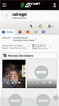 Mobile Screenshot of cablegal.deviantart.com