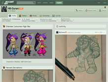 Tablet Screenshot of hb-duran.deviantart.com