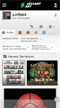 Mobile Screenshot of lwiis64.deviantart.com