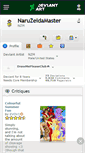 Mobile Screenshot of naruzeldamaster.deviantart.com