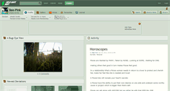 Desktop Screenshot of bee-pink.deviantart.com