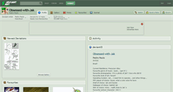 Desktop Screenshot of obsessed-with-jak.deviantart.com