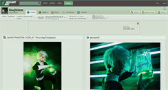Desktop Screenshot of koujialone.deviantart.com