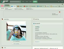 Tablet Screenshot of mellyly.deviantart.com