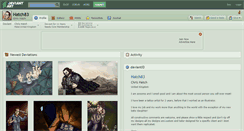 Desktop Screenshot of hatch83.deviantart.com