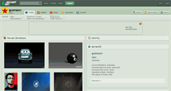 Desktop Screenshot of gusmaow.deviantart.com